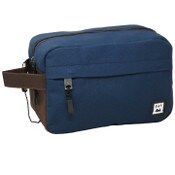 Wholesale - *OUTSIDE OF CA* LRG BLUE MEN TOILETRY BAG C/P 30, UPC: 4890808265833